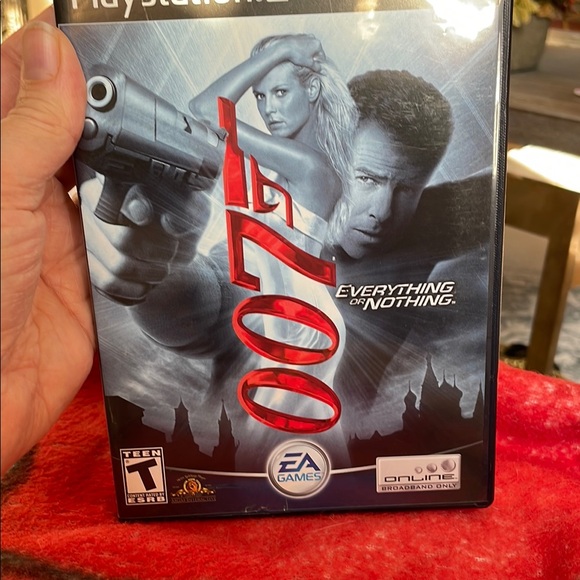 Other - PlayStation 2 Video Game - Black and Red